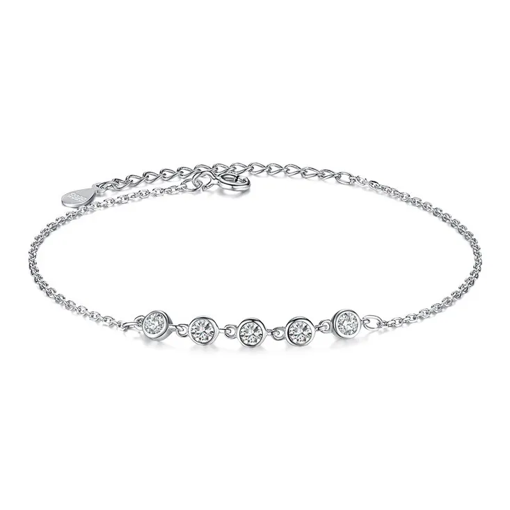 GOOUI S925 Silver Bracelets Women's-0