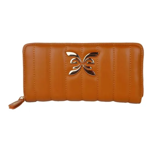 EMANUEL UNGARO PVC Polyvinyl Chloride Wallet Women's Brown