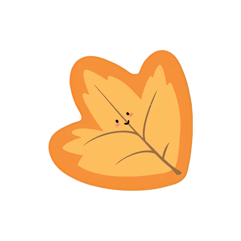 Beams Cartoon Irregular Shape Refreshing Plant Gaming Office Mouse Pad Niche Leaf Pinecone Mouse Pad-4