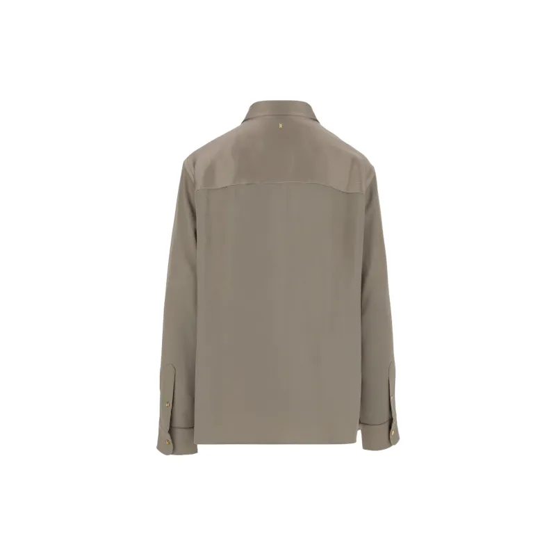 AMIPARIS Paris Ami De Coeur Long Sleeved Plain Shirt-1