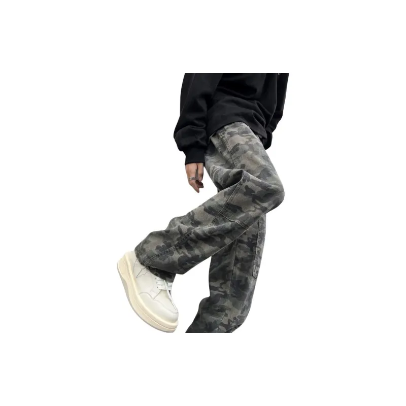 NVRFRGT Jeans Unisex Camouflage-1
