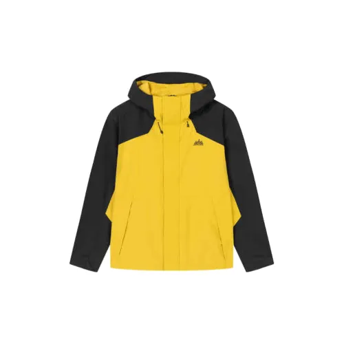 361° Trench Coat Men's Buddha Hand Yellow