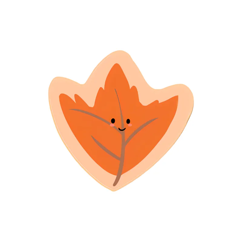 Beams Cartoon Irregular Shape Refreshing Plant Gaming Office Mouse Pad Niche Leaf Pinecone Mouse Pad-2