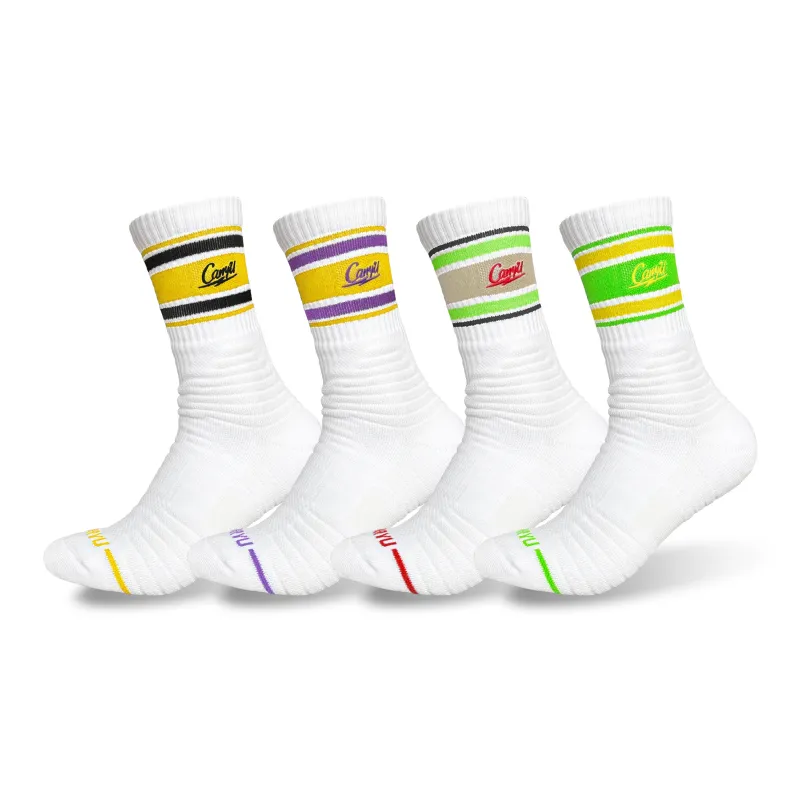 CARRYYOU Basketball Socks Unisex 4 Pack-16