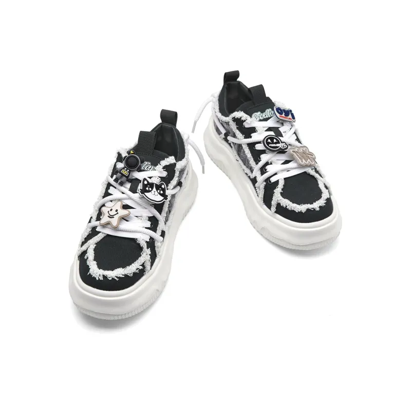 TCELLARS Abrasion Resistant Lightweight Breathable Height Increasing Low Top Skateboard Shoes Unisex-14
