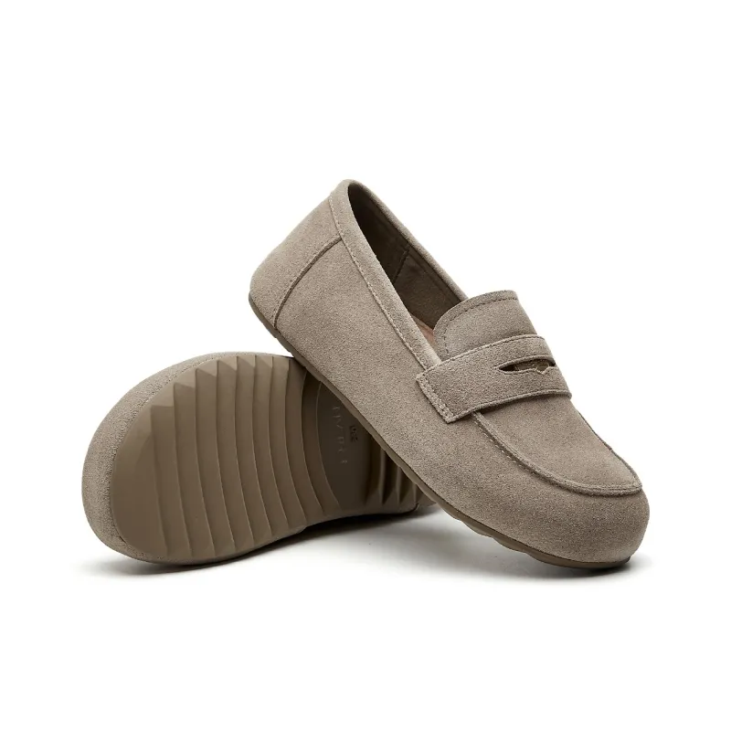 EBLAN Loafers Women's Apricot-8