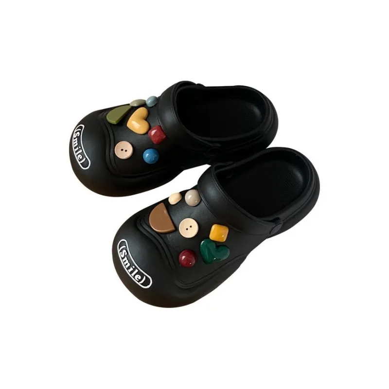 SHIGUDE Sandal Slippers Unisex, Milk White-4