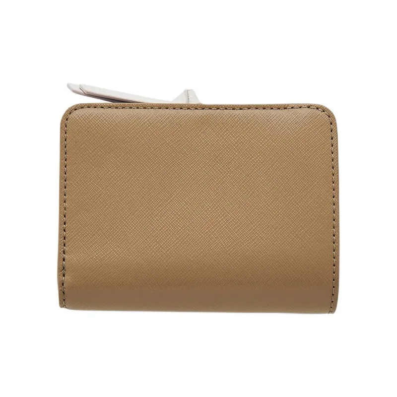 MARC JACOBS Leather Wallet Mini Women's Camel Multicolor-1