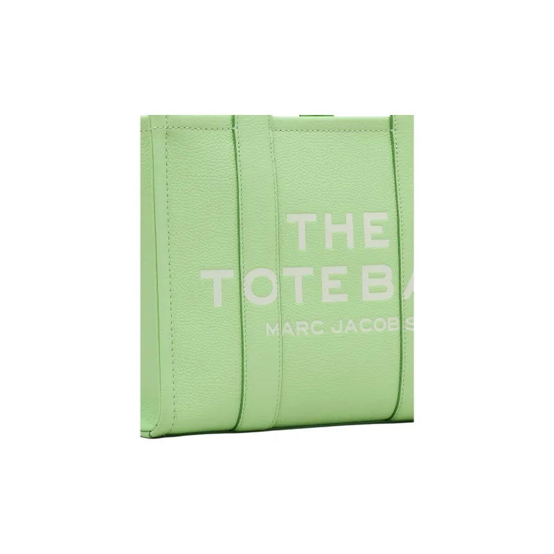 MARC JACOBS The Medium Tote Leather Papermint-5