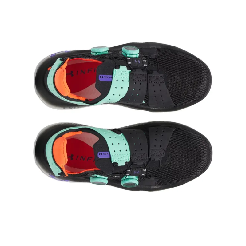 Under Armour HOVR Infinite Anti Slip Wear Resistant Low Top Casual Running Shoes Unisex Black-3