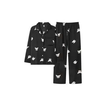 O'MESIK Pajama Set Women's Black