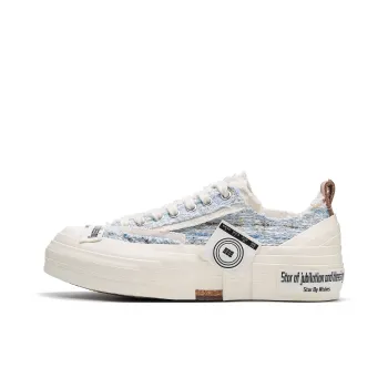 Star By Wishes Low-Top Skateboard Shoes Women's Cloud Blue Vein