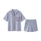 Shorts Style-Star Blue