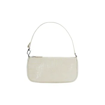 By Far Rachel Crocodille effect Shoulder Bag