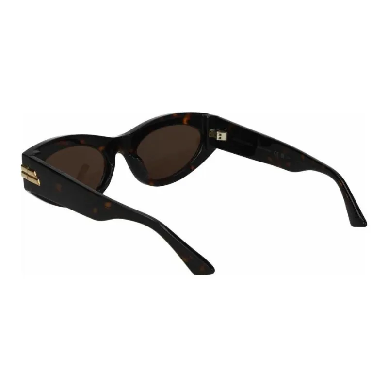 Bottega Veneta Acetate Cat Eye Sunglasses Women's Tortoiseshell-1