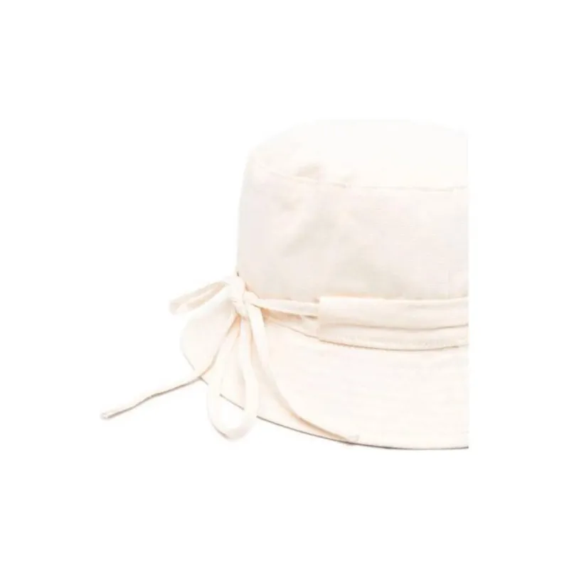 Jacquemus Le Bob Gadjo Bow Knotted Bucket Hat-4