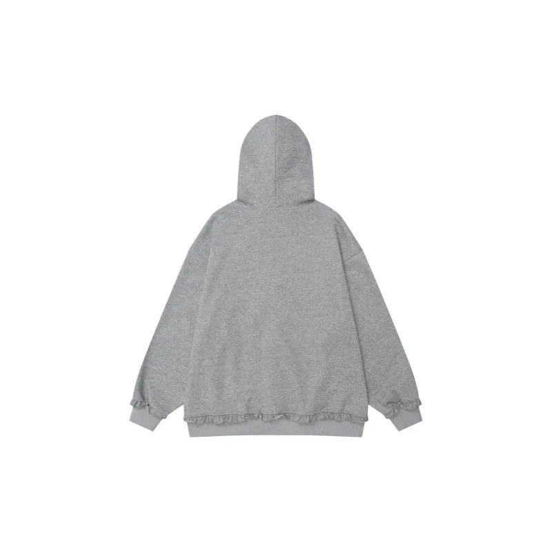 Vine Color Sweatshirt Unisex Gray-1