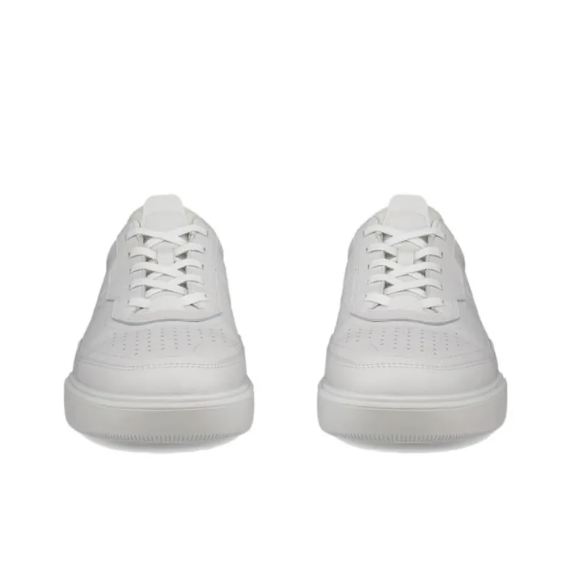 Ecco Street Court Low-Top Casual Shoes Men's White-2