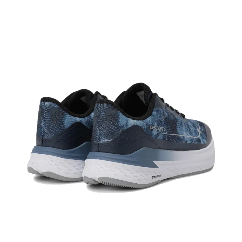 DESCENTE AERO RISE Anti Slip Wear Resistant Low Top Casual Running Shoes Unisex Dark Blue-2