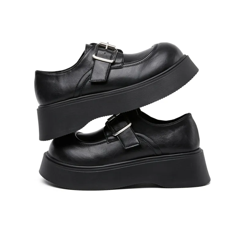 La Chapelle Casual Single Shoes Women's Black-3