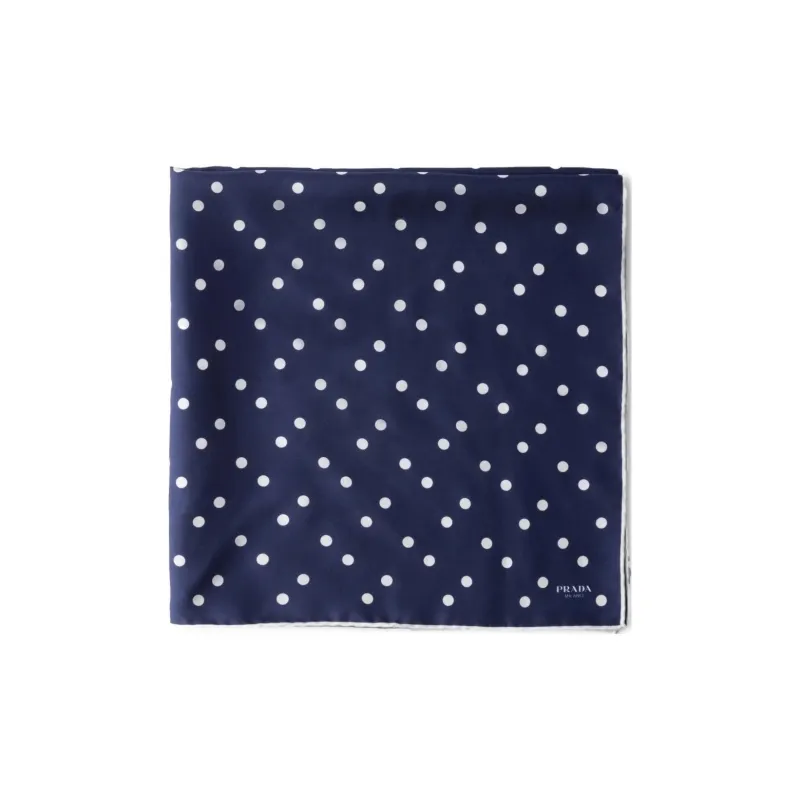 PRADA Polka dot Scarf-0