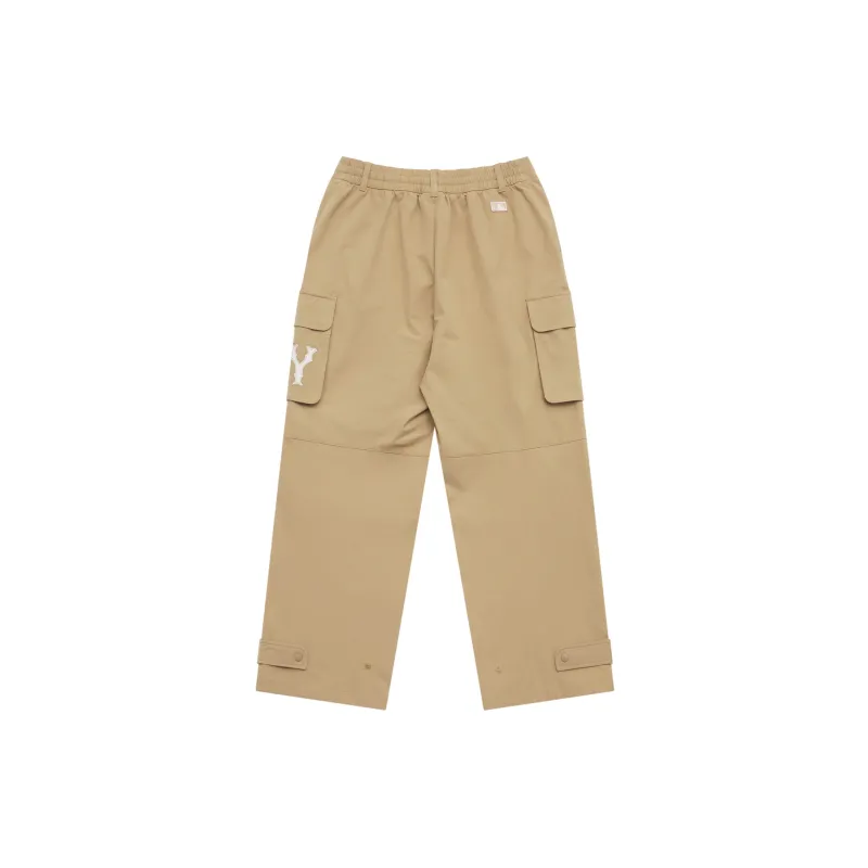 MLB New York Yankees Basic Collection Cargo Pants Women's Khaki-1