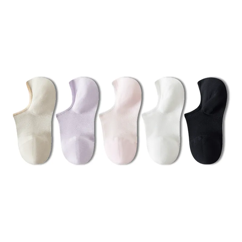 AUGUST No-Show Socks Women's 5 Pack-6