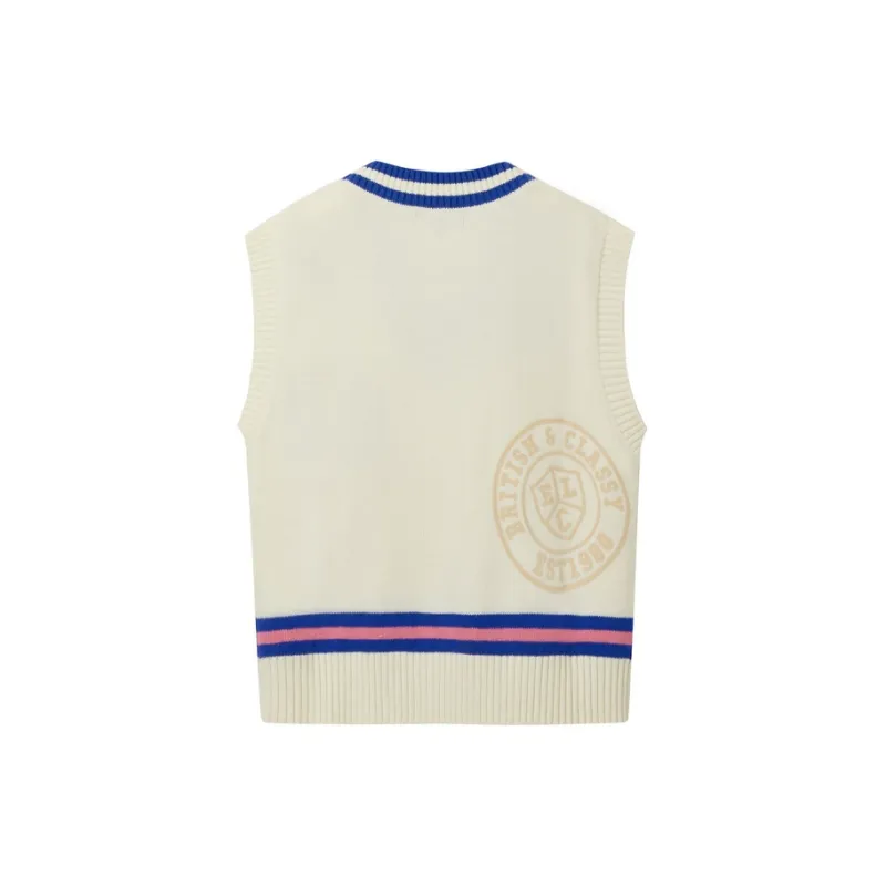 E.land Vest Women's Ivory White-1