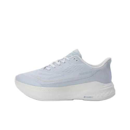 DESCENTE AERO RISE Anti Slip Wear Resistant Low Top Casual Running Shoes Unisex Blue