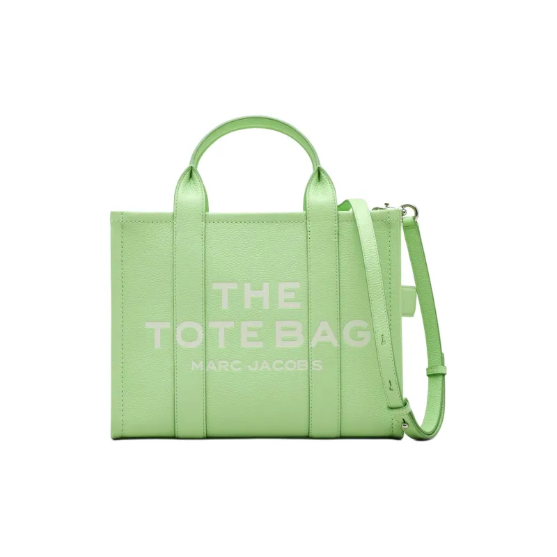 MARC JACOBS The Medium Tote Leather Papermint-0