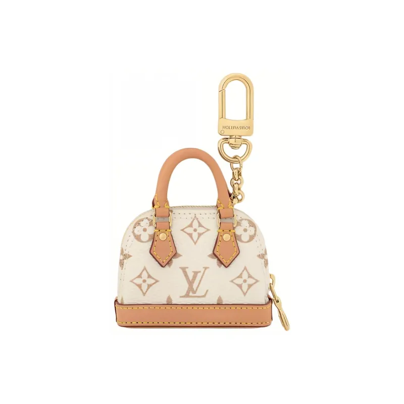 LOUIS VUITTON Micro Alma Coated Canvas Bag Accessory Women's Beige & Brown-2