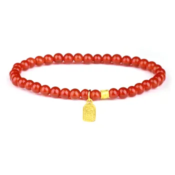 CHINA GOLD Agate Bracelets Women's