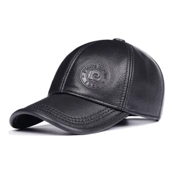 PIERRE CARDIN Goatskin Baseball Caps Men's