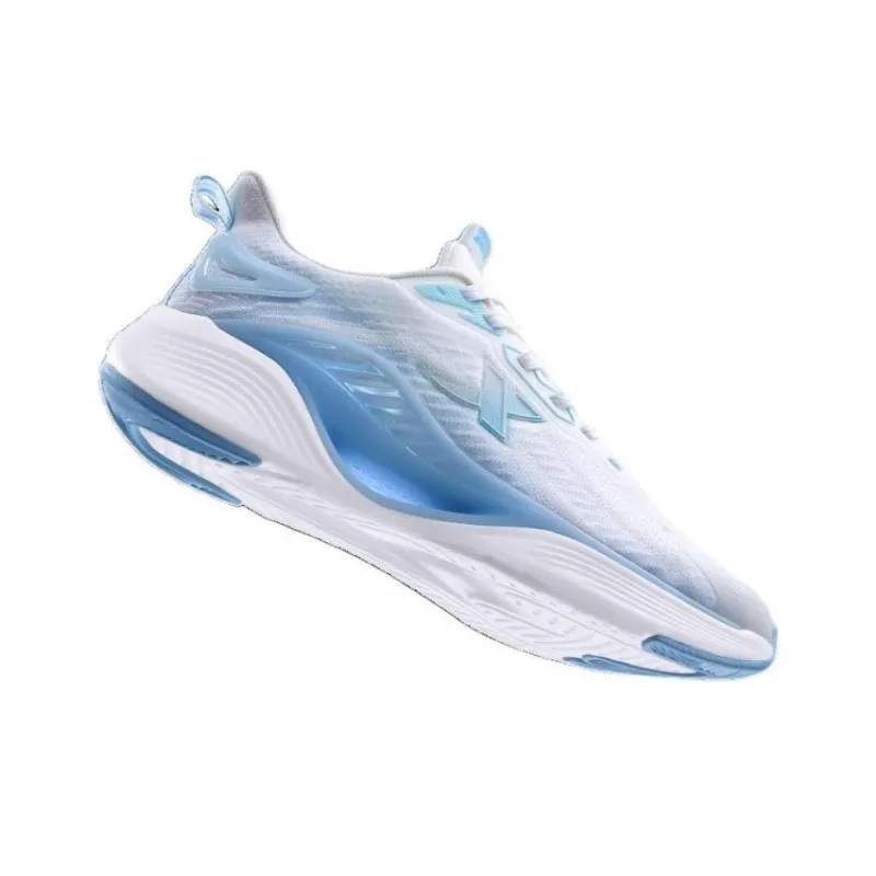 XTEP Qing Feng 5.0 Cushioning, Wear Resistant Low Top Running Shoes Men's White Blue-2