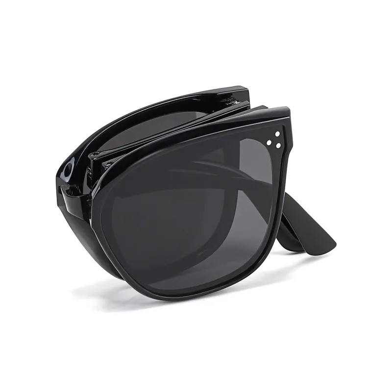 Sagawa TR/Memory Plastic Square Sunglasses Unisex-2