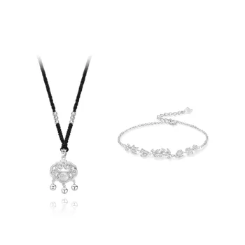 KUMET Sterling Silver Necklaces Women's