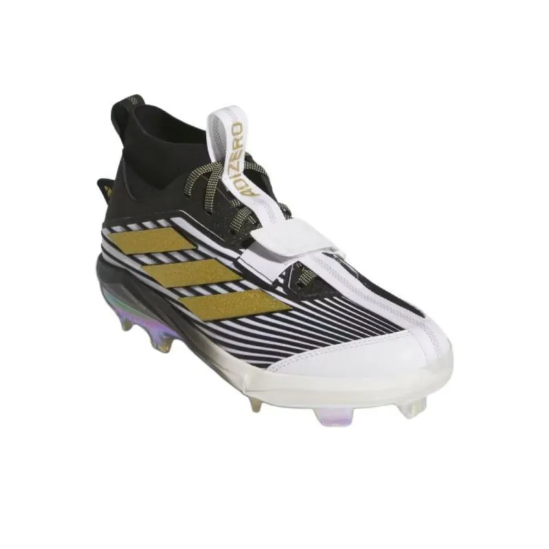 Adidas Adizero Edge+ Core Black Gold Metallic White-2