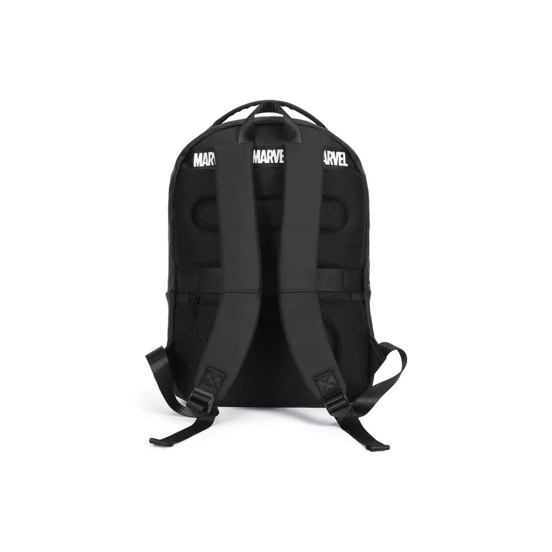 MESUCA MARVEL MARVEL Fabric Backpack Regular Unisex Black-3