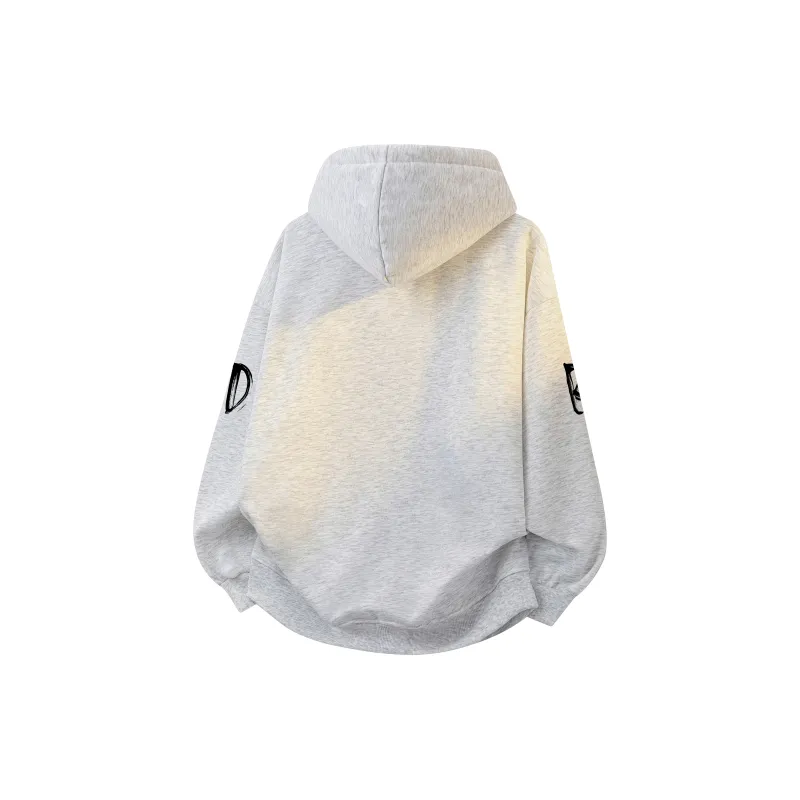 ROBINHOOD Sweatshirt Unisex White Heather Gray-1