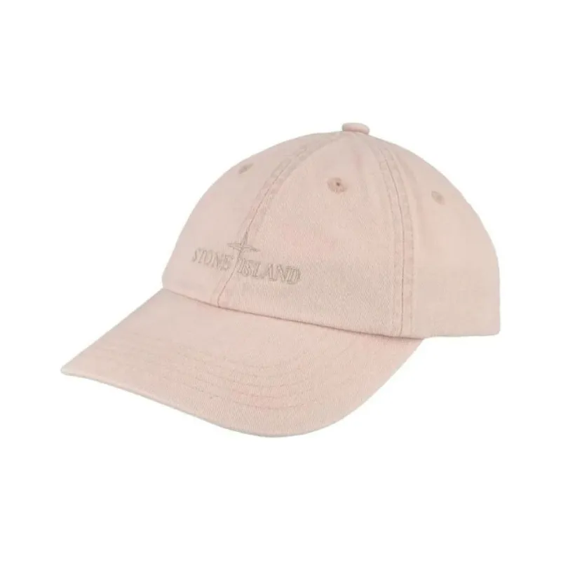 STONE ISLAND Logo Embroidered Baseball Cap-1