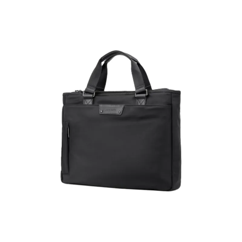 PIERRE CARDIN Fabric Handbag Briefcase Regular Men's Black-3