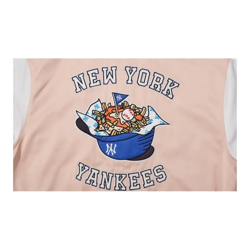 New Era New York Yankees Jackets Unisex Pink-3