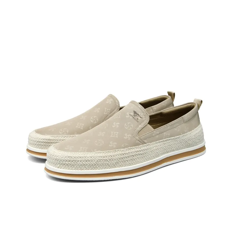SEPTWOLVES Durable Breathable Lightweight And Balanced Low-Top Canvas Shoes Men's-8