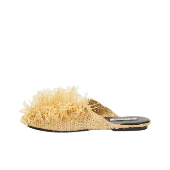 JIL SANDER Wrap toe Slippers Women's Yellow