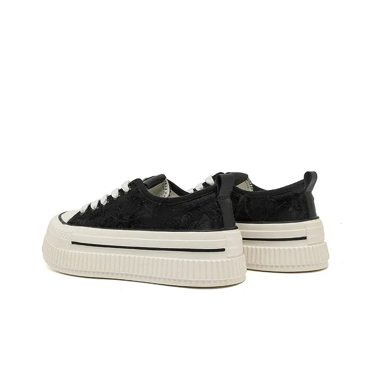 DAPHNE Low-Top Canvas Shoes Women's-11