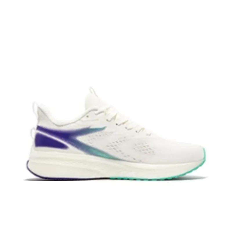 361° Cushioning Wear Resistant Low Top Running Shoes Men's White-1