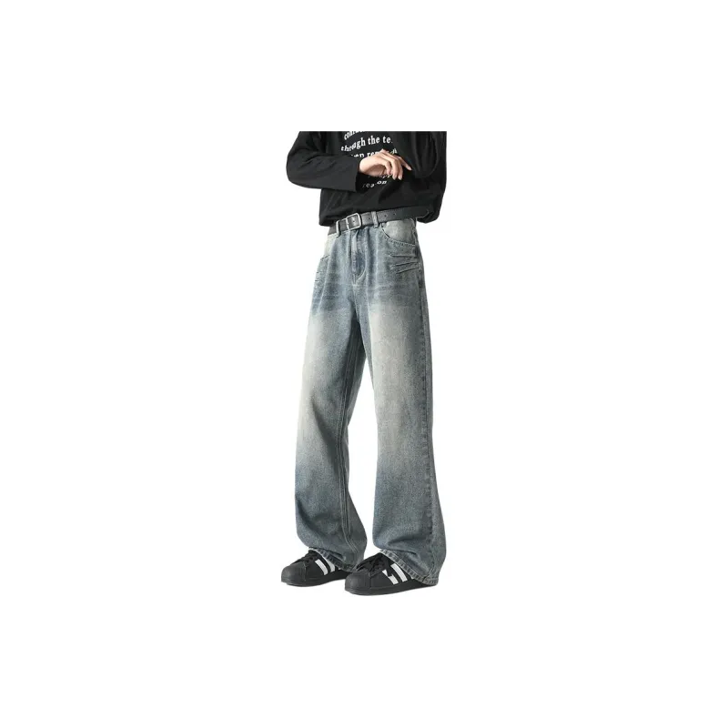 FALIAMS Jeans Unisex Vintage Blue-7