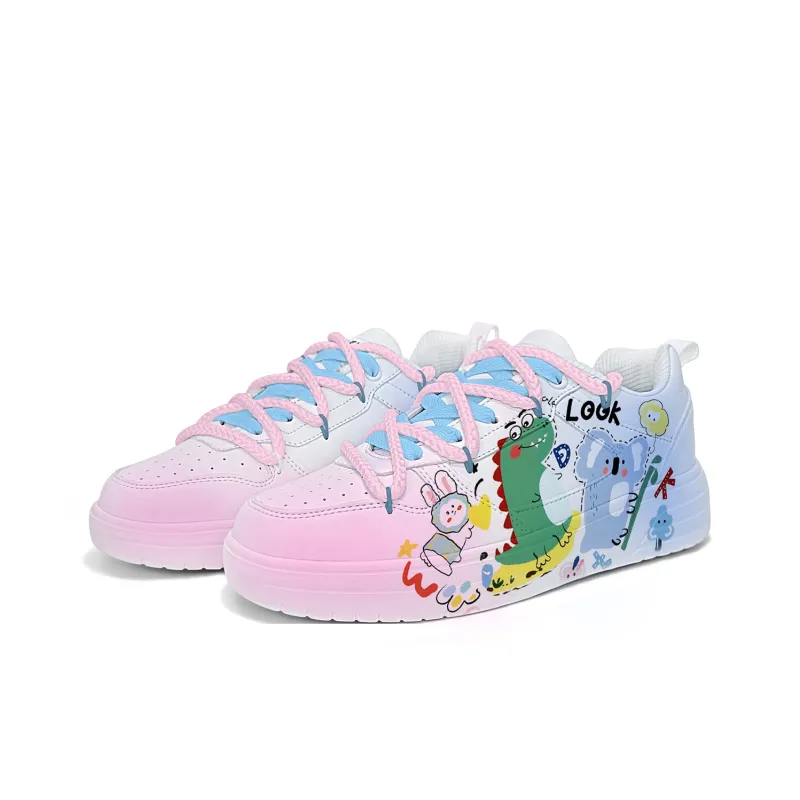 Cold Cicadas Yesterday Skateboard Shoes Unisex-1