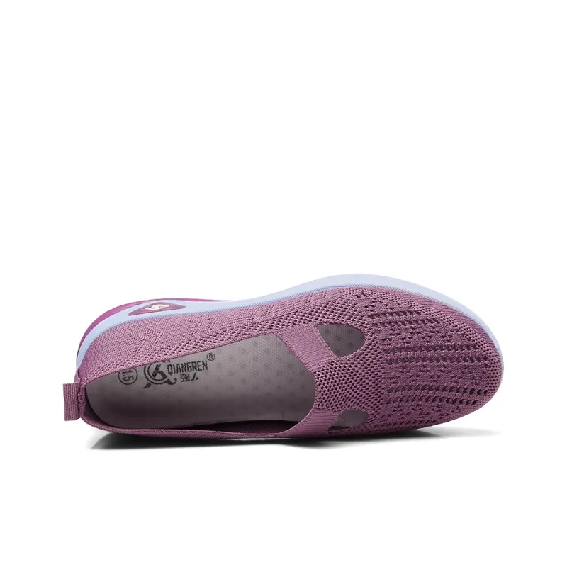 Strongman Casual Shoes Women's Low Top Taro/Black/Purple-13