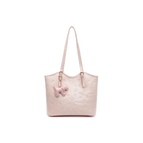 ResNonverba PU Tote Bag Shoulder Bag Regular Women's Multicolor